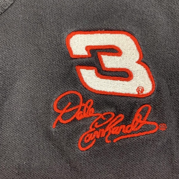 Dale Earnhardt Shirt Mens XL Black Polo NASCAR Racing Winners Circle Goodwrench - Picture 3 of 12